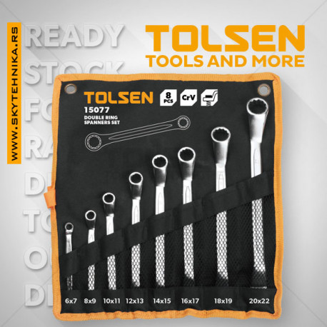 Okasti ključevi - set 8 kom 